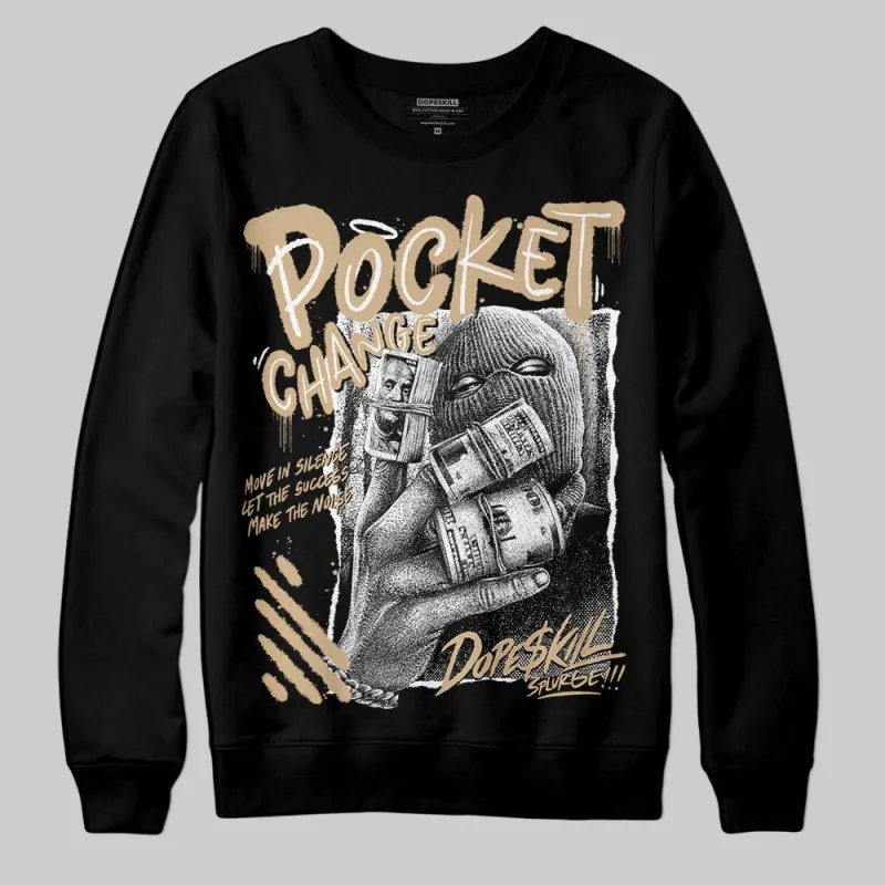 TAN Collection DopeSkill Sweatshirt Pocket Change Graphic sold by DopeSkill