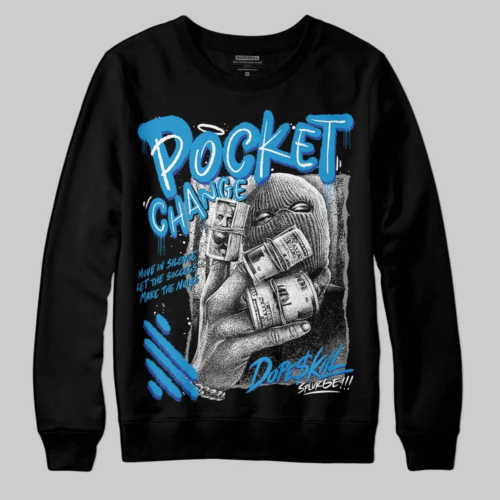 Royal Blue Collection DopeSkill Sweatshirt Pocket Change Graphic sold by DopeSkill product image thumbnail 2
