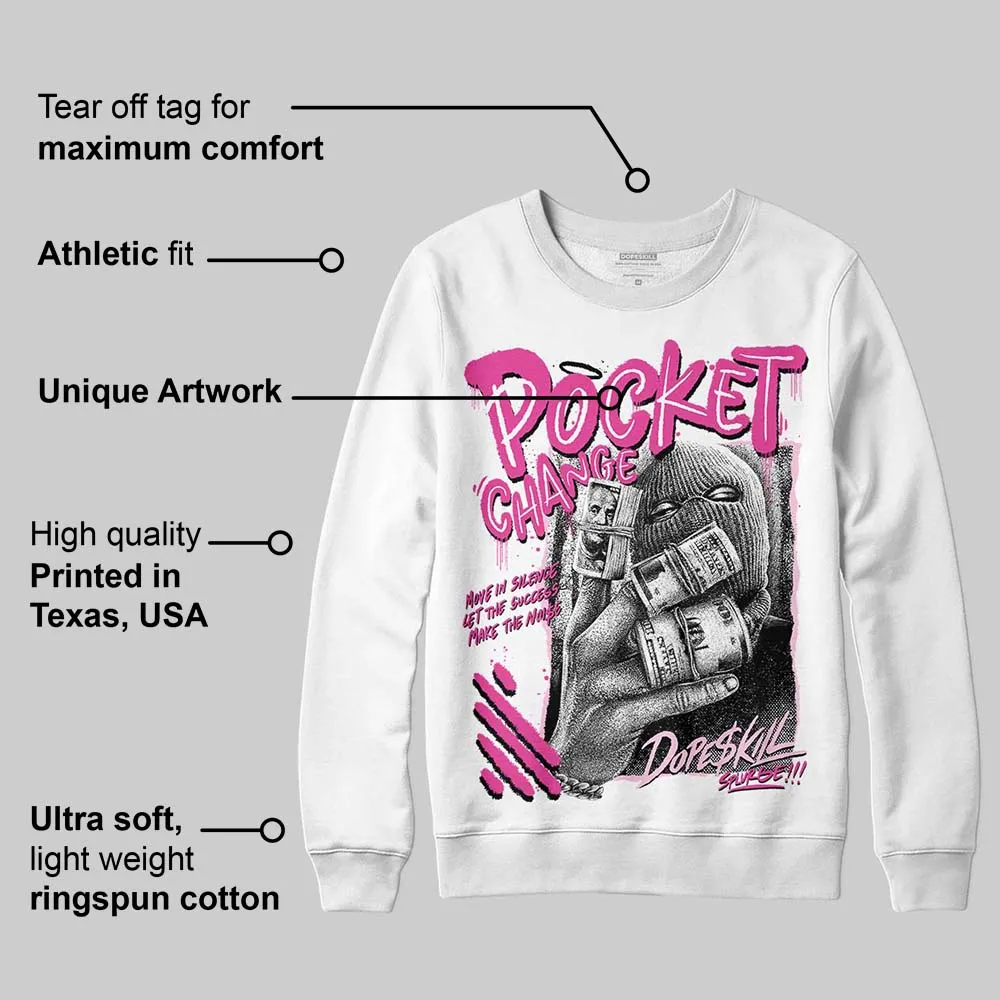 Pink Collection DopeSkill Sweatshirt Pocket Change Graphic sold by DopeSkill product image thumbnail 3