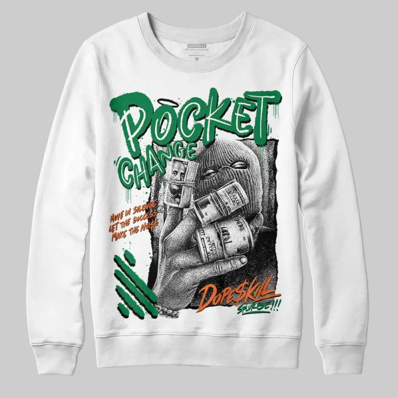 Green Collection DopeSkill Sweatshirt Pocket Change Graphic sold by DopeSkill