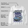 University Blue 6s DopeSkill Sweatshirt New Side Hustler Graphic sold by DopeSkill