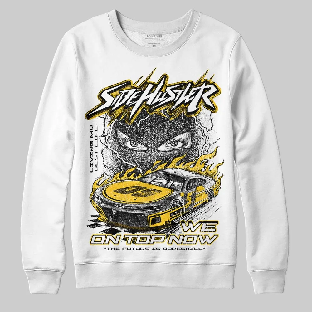Yellow Collection DopeSkill Sweatshirt New Side Hustler Graphic sold by DopeSkill product image thumbnail 2