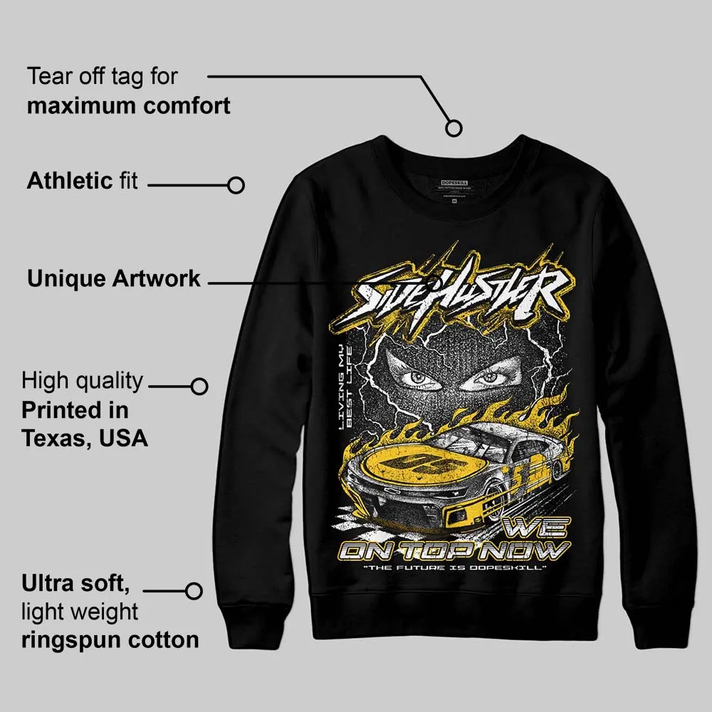 Yellow Collection DopeSkill Sweatshirt New Side Hustler Graphic sold by DopeSkill product image thumbnail 3