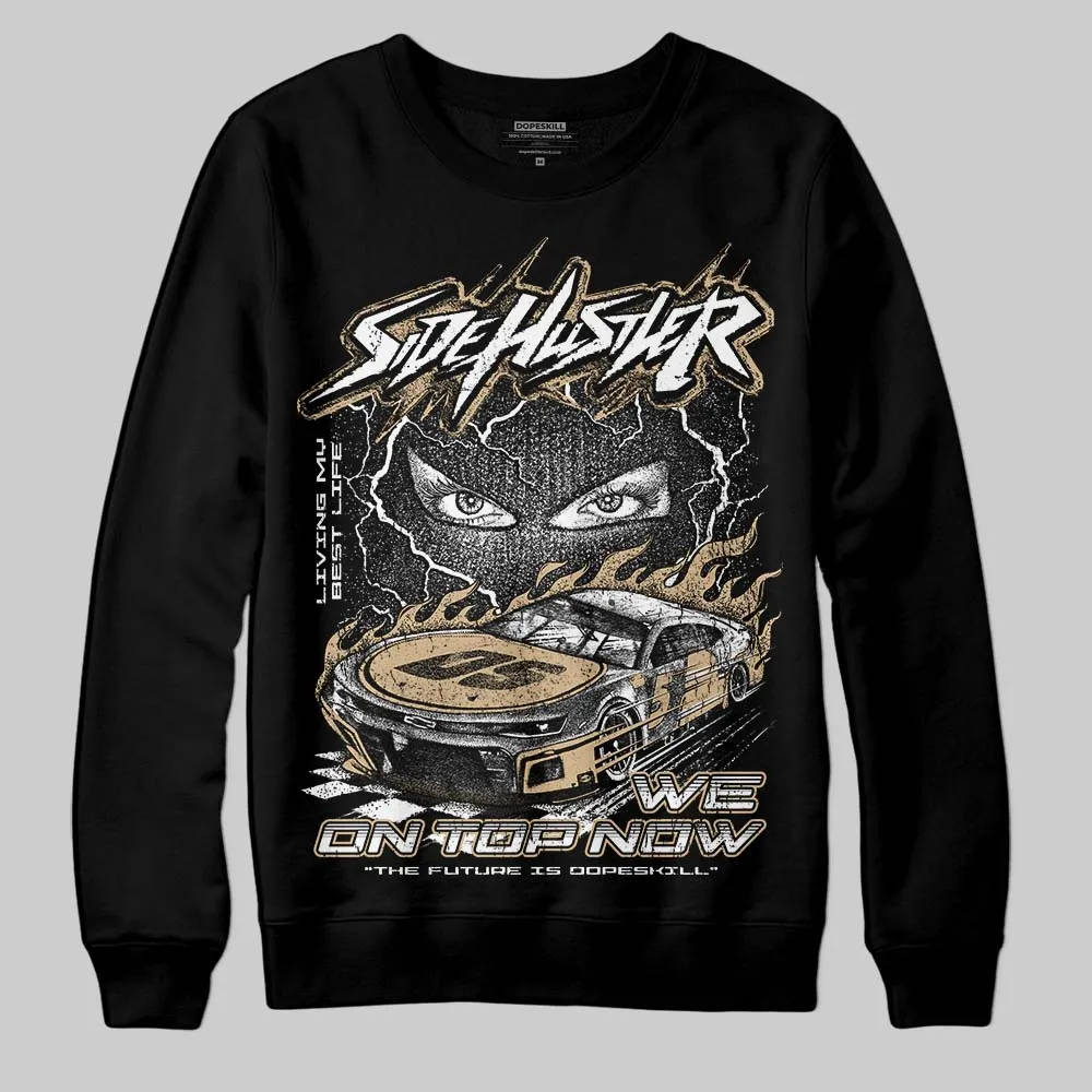 TAN Collection DopeSkill Sweatshirt New Side Hustler Graphic sold by DopeSkill