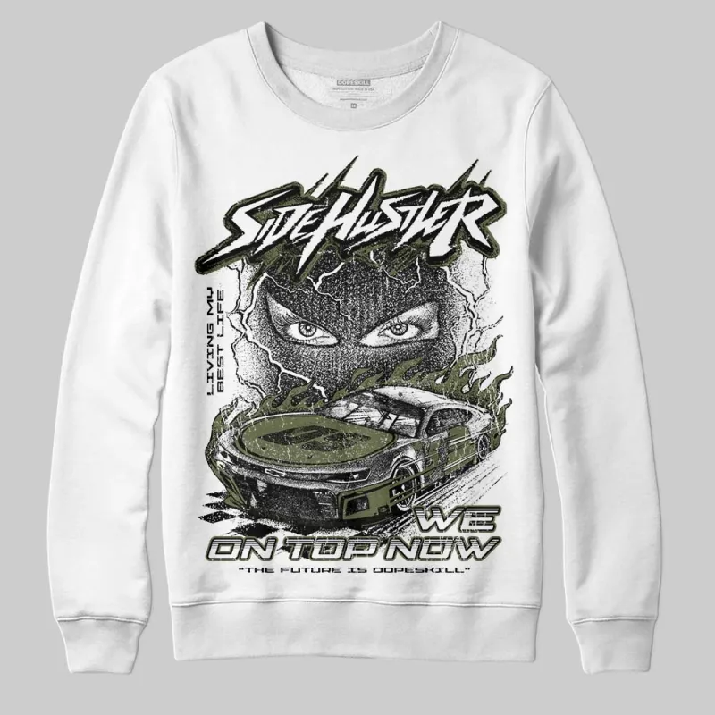 Olive Collection DopeSkill Sweatshirt New Side Hustler Graphic sold by DopeSkill