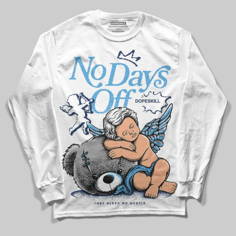 Obsidian 1s 2025 DopeSkill Long Sleeve T-Shirt New No Days Off Graphic sold by DopeSkill