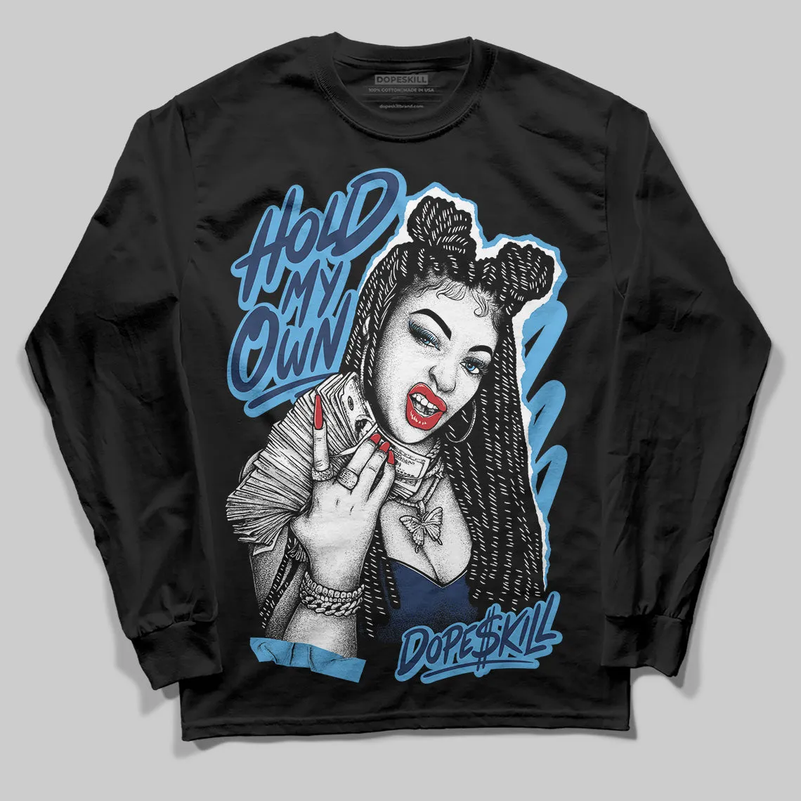 Obsidian 1s 2025 DopeSkill Long Sleeve T-Shirt New H.M.O Graphic sold by DopeSkill product image thumbnail 2