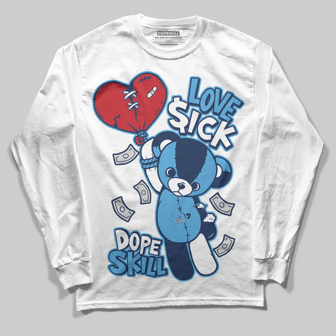 Obsidian 1s 2025 DopeSkill Long Sleeve T-Shirt Love Sick Graphic sold by DopeSkill