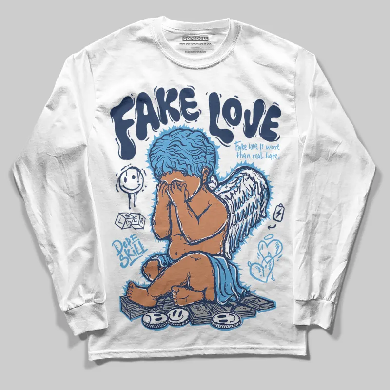 Obsidian 1s 2025 DopeSkill Long Sleeve T-Shirt False Love Graphic sold by DopeSkill