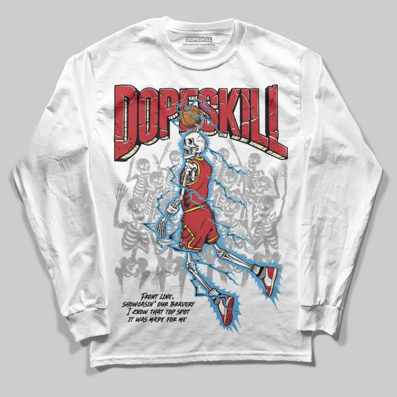 Union LA x Air Retro OG 1s DopeSkill Long Sleeve T-Shirt Thunder Dunk Graphic sold by DopeSkill