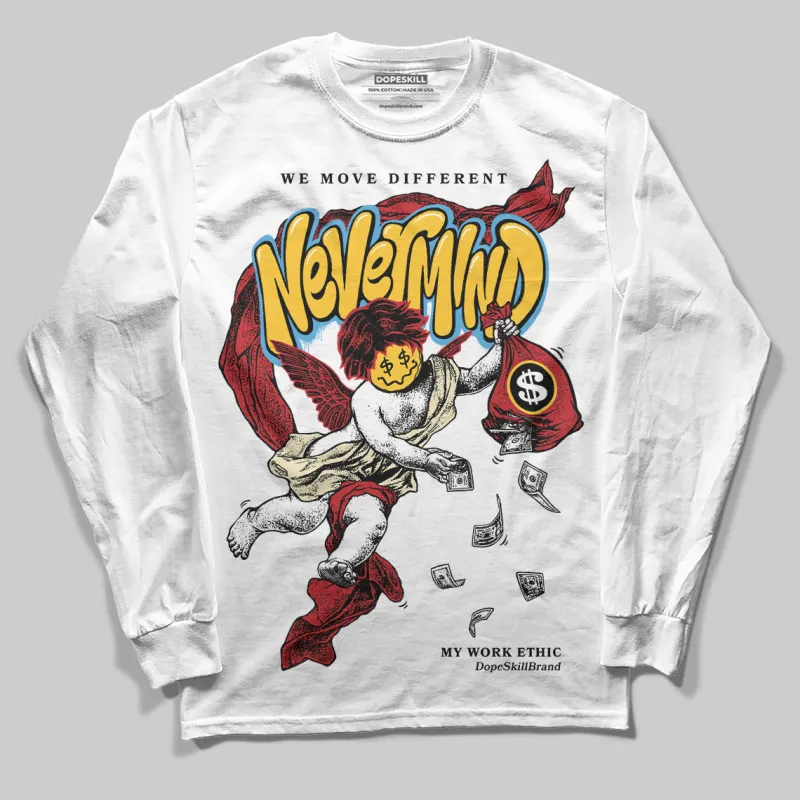 Union LA x Air Retro OG 1s DopeSkill Long Sleeve T-Shirt Nevermind Graphic sold by DopeSkill