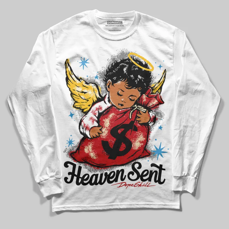 Union LA x Air Retro OG 1s DopeSkill Long Sleeve T-Shirt Heaven Sent Graphic sold by DopeSkill