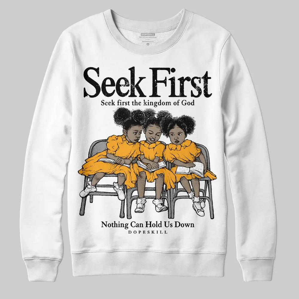 Black Taxi 12s DopeSkill Sweatshirt New Seek First Graphic sold by DopeSkill product image thumbnail 2