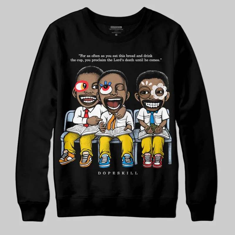 Yellow Ochre 6s DopeSkill Sweatshirt First Sunday Graphic sold by DopeSkill
