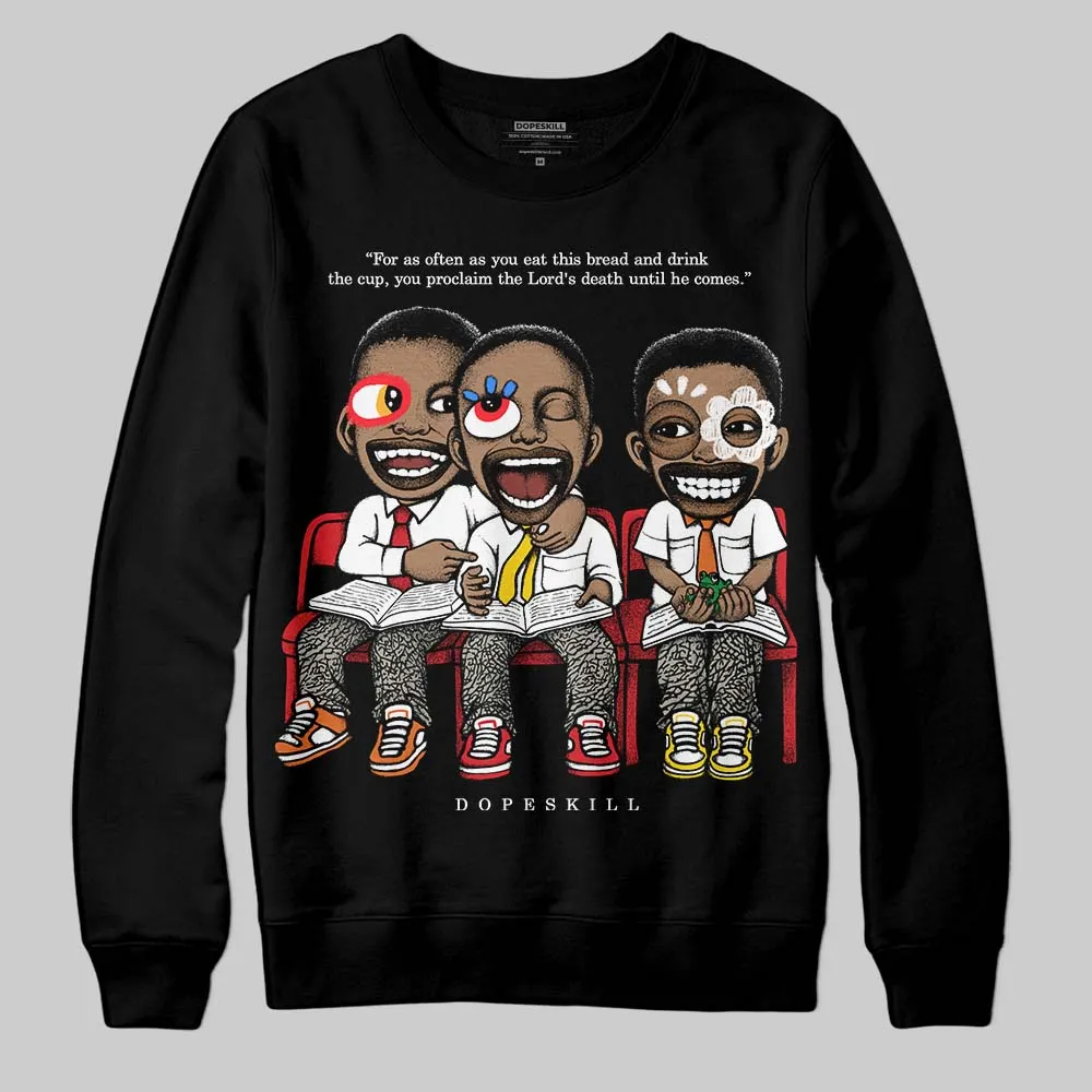 Fire Red 3s DopeSkill Sweatshirt First Sunday Graphic sold by DopeSkill product image thumbnail 2