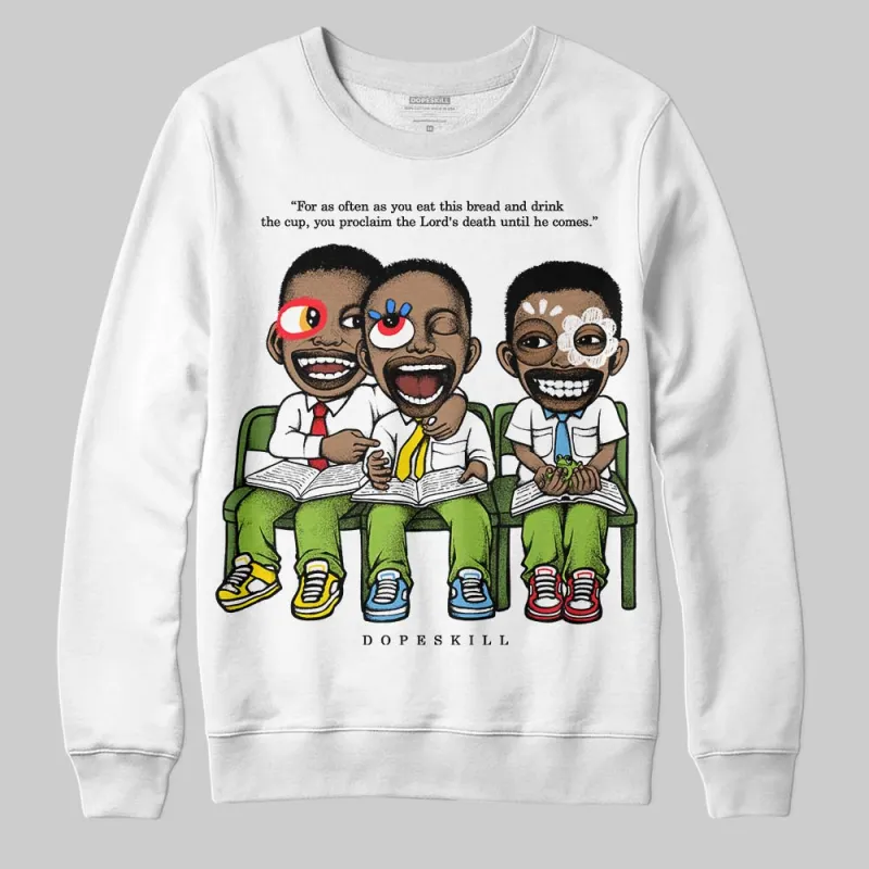 Dunk 'Chlorophyll' DopeSkill Sweatshirt First Sunday Graphic sold by DopeSkill