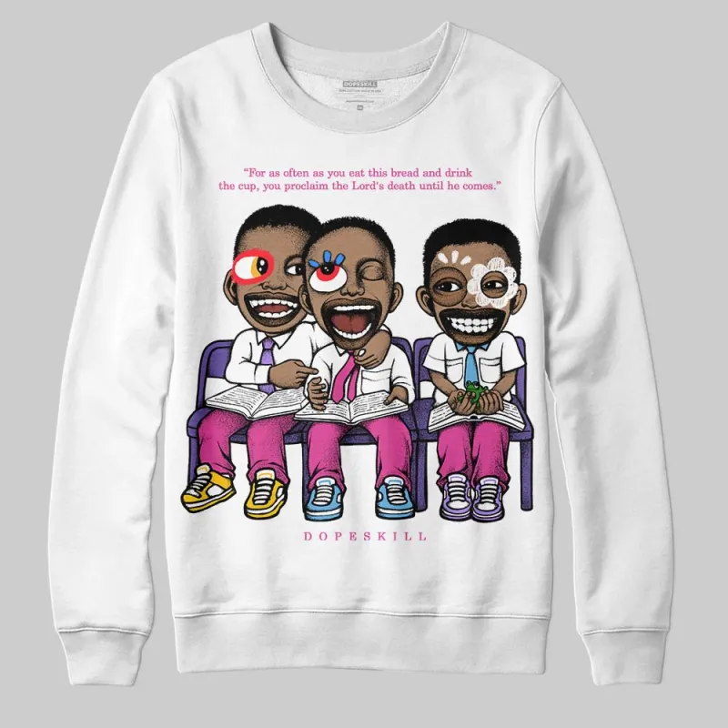 Dunk Active Fuchsia DopeSkill Sweatshirt First Sunday Graphic sold by DopeSkill