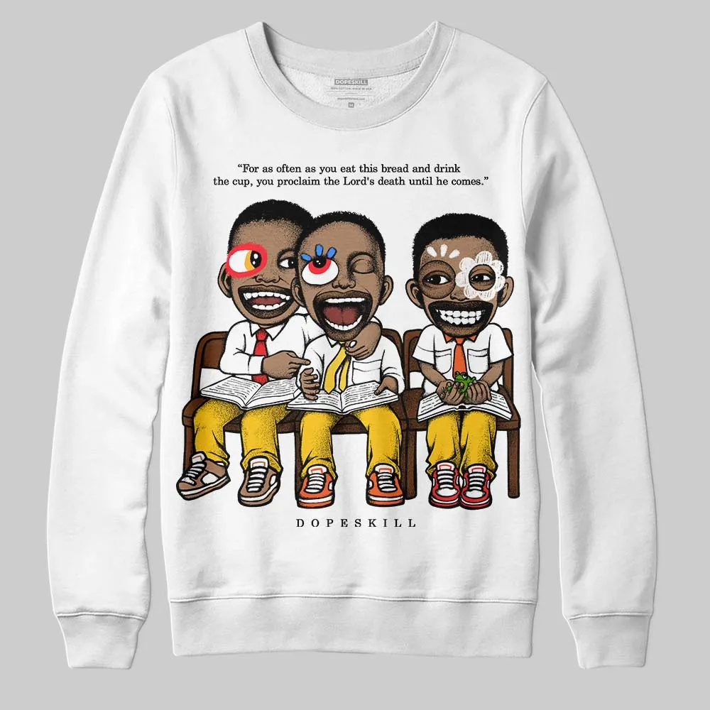 Yellow Collection DopeSkill Sweatshirt First Sunday Graphic sold by DopeSkill product image thumbnail 2