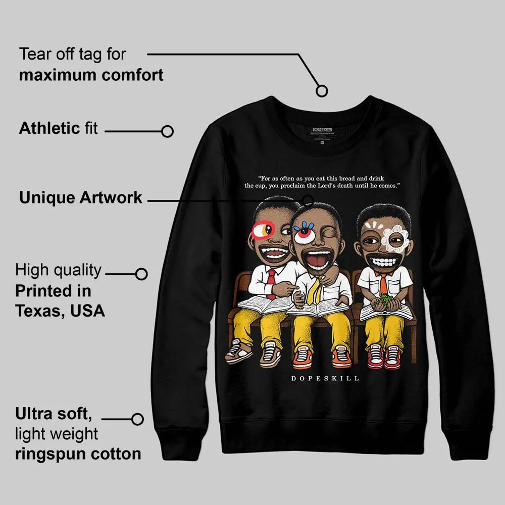 Yellow Collection DopeSkill Sweatshirt First Sunday Graphic sold by DopeSkill product image thumbnail 3