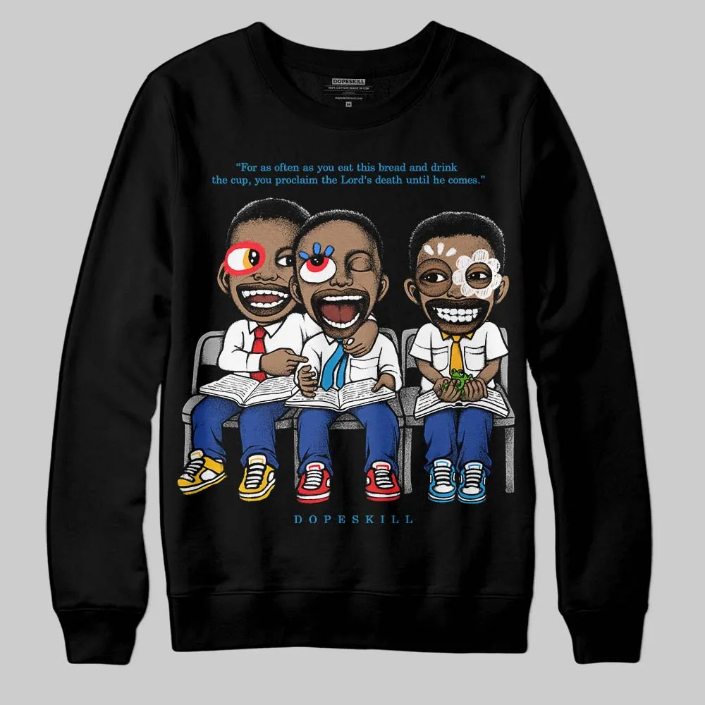 Royal Blue Collection DopeSkill Sweatshirt First Sunday Graphic sold by DopeSkill product image thumbnail 2