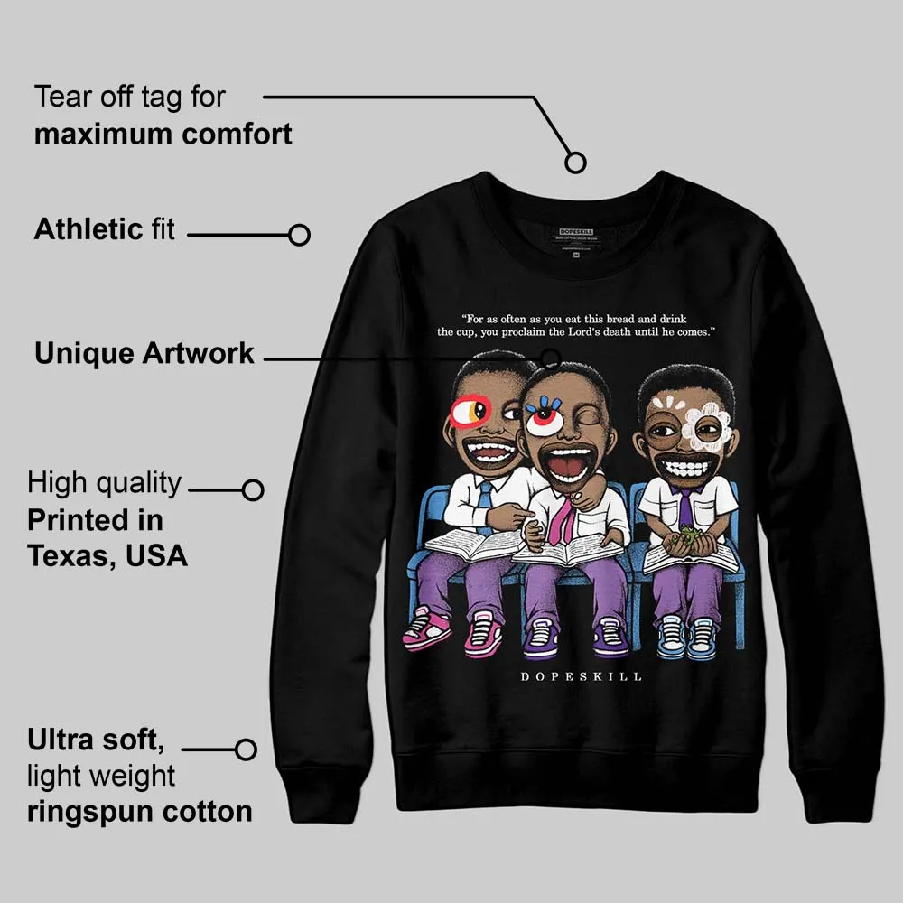 PURPLE Collection DopeSkill Sweatshirt First Sunday Graphic sold by DopeSkill product image thumbnail 4