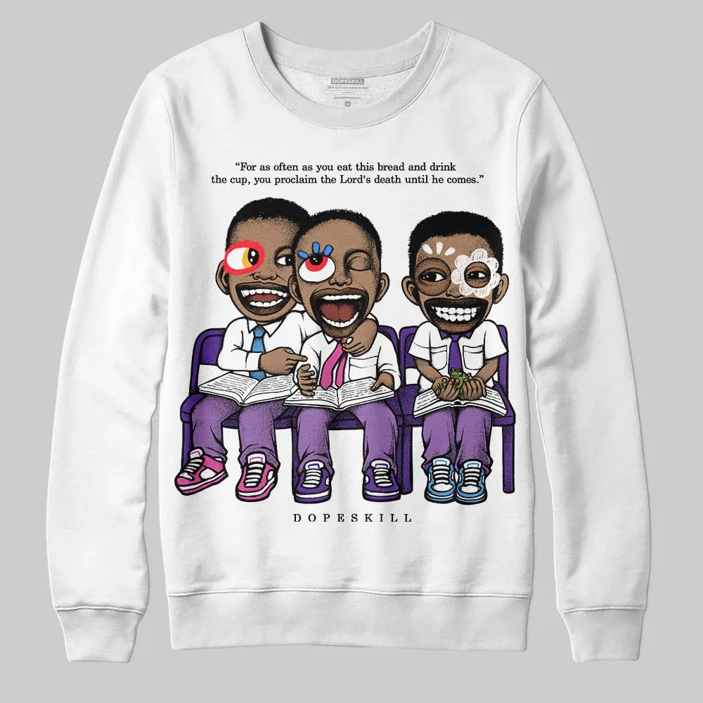 PURPLE Collection DopeSkill Sweatshirt First Sunday Graphic sold by DopeSkill product image thumbnail 2