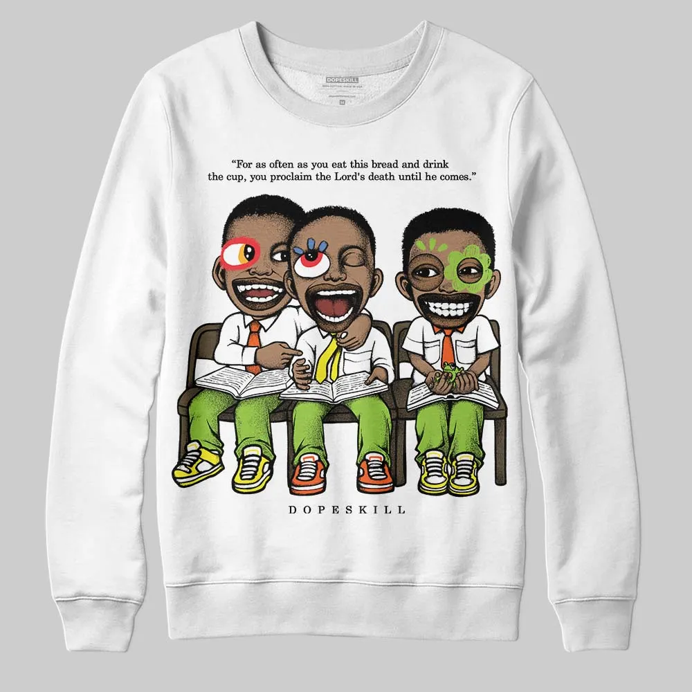 Neon Green Collection DopeSkill Sweatshirt First Sunday Graphic sold by DopeSkill product image thumbnail 2