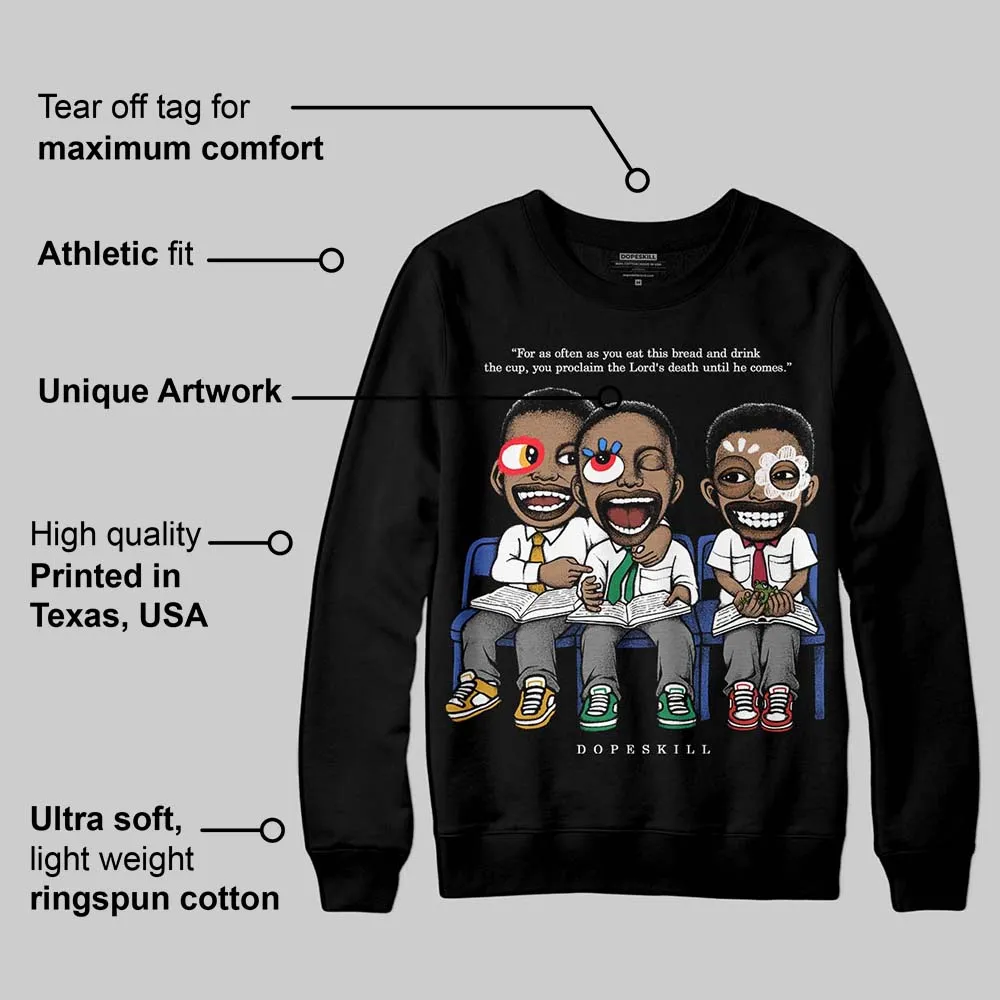 Black and White Collection DopeSkill Sweatshirt First Sunday Graphic sold by DopeSkill product image thumbnail 3