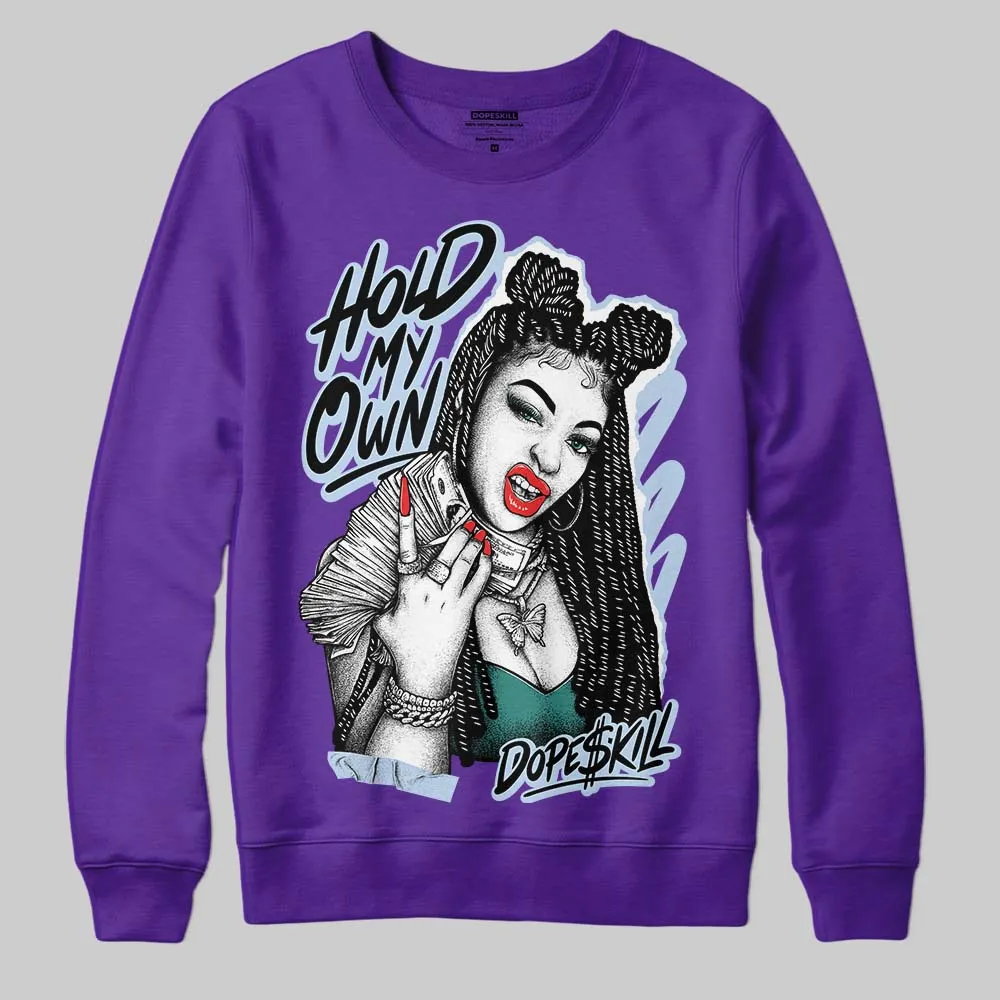 Grape 5s DopeSkill Sweatshirt New H.M.O Graphic sold by DopeSkill product image thumbnail 3