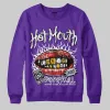Grape 5s DopeSkill Sweatshirt Hot Mouth Graphic sold by DopeSkill