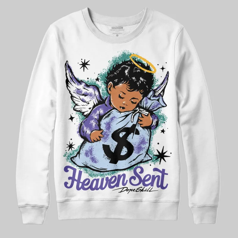 Grape 5s DopeSkill Sweatshirt Heaven Sent Graphic sold by DopeSkill