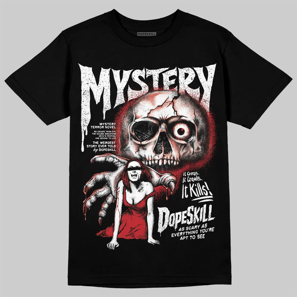 Bred 11s DopeSkill T-Shirt Mystery Ghostly Grasp Graphic sold by DopeSkill product image thumbnail 2