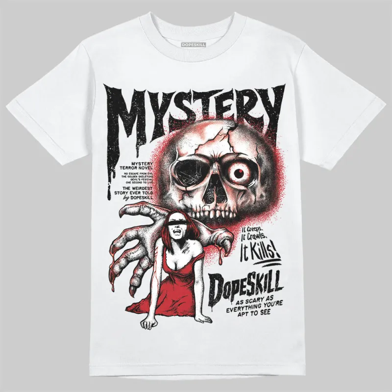 Bred 11s DopeSkill T-Shirt Mystery Ghostly Grasp Graphic sold by DopeSkill