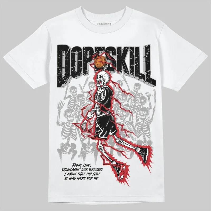 Bred 11s DopeSkill T-Shirt Thunder Dunk Graphic sold by DopeSkill