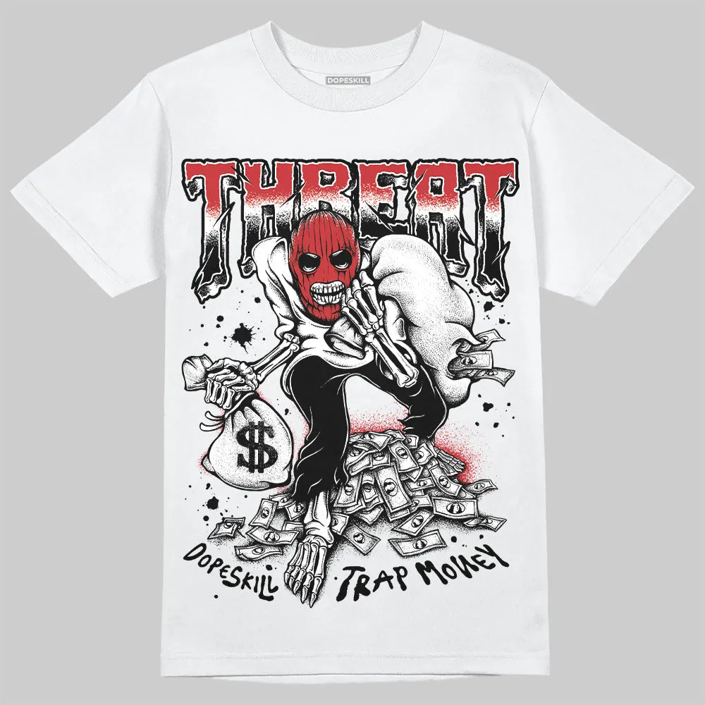 Bred 11s DopeSkill T-Shirt Threat Graphic sold by DopeSkill