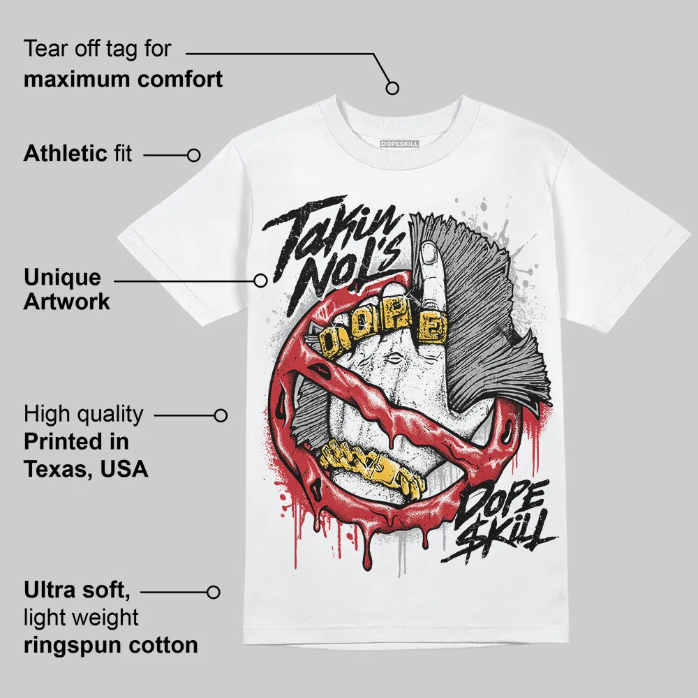 Bred 11s DopeSkill T-Shirt Takin No L's Graphic sold by DopeSkill product image thumbnail 3