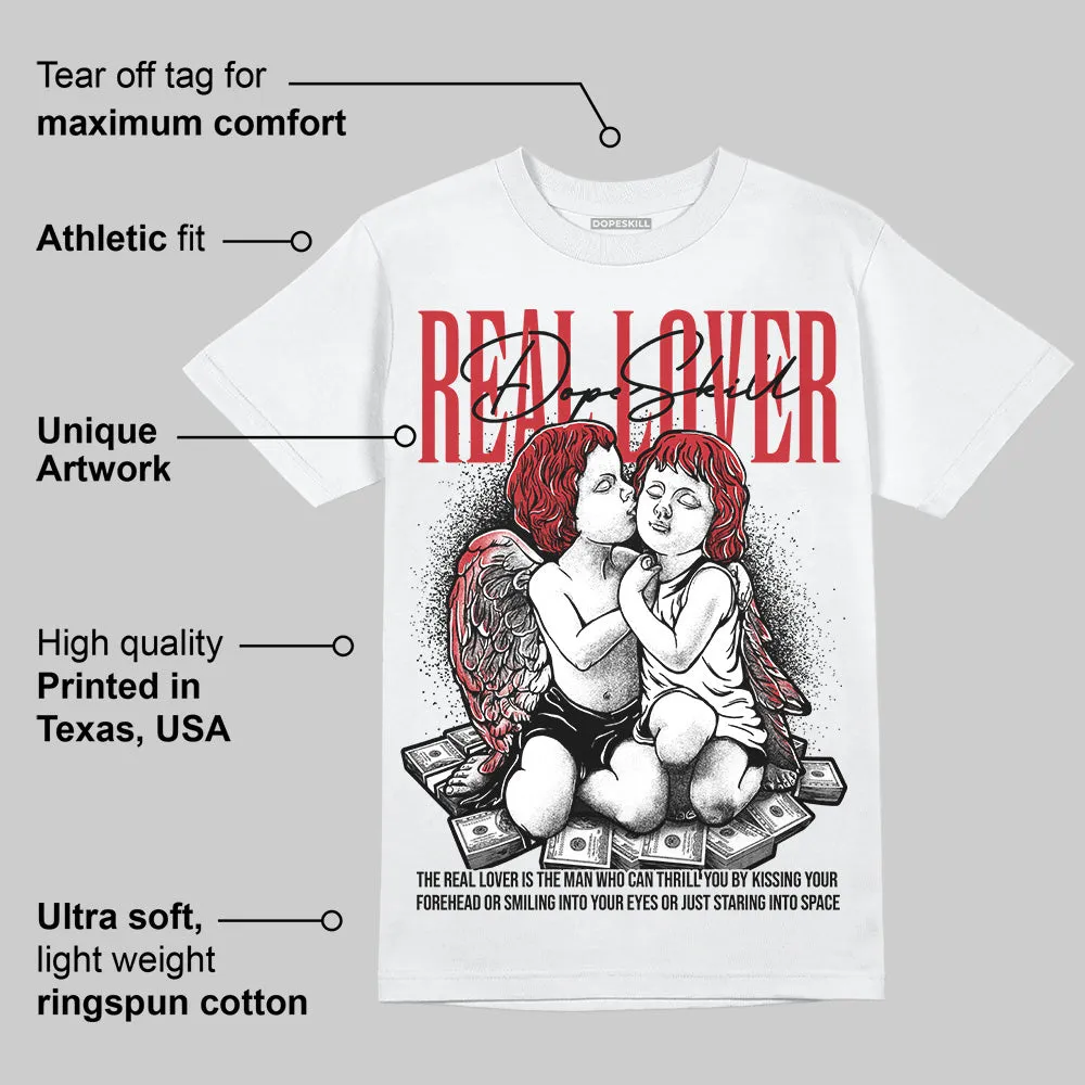 Bred 11s DopeSkill T-Shirt Real Lover Graphic sold by DopeSkill product image thumbnail 3