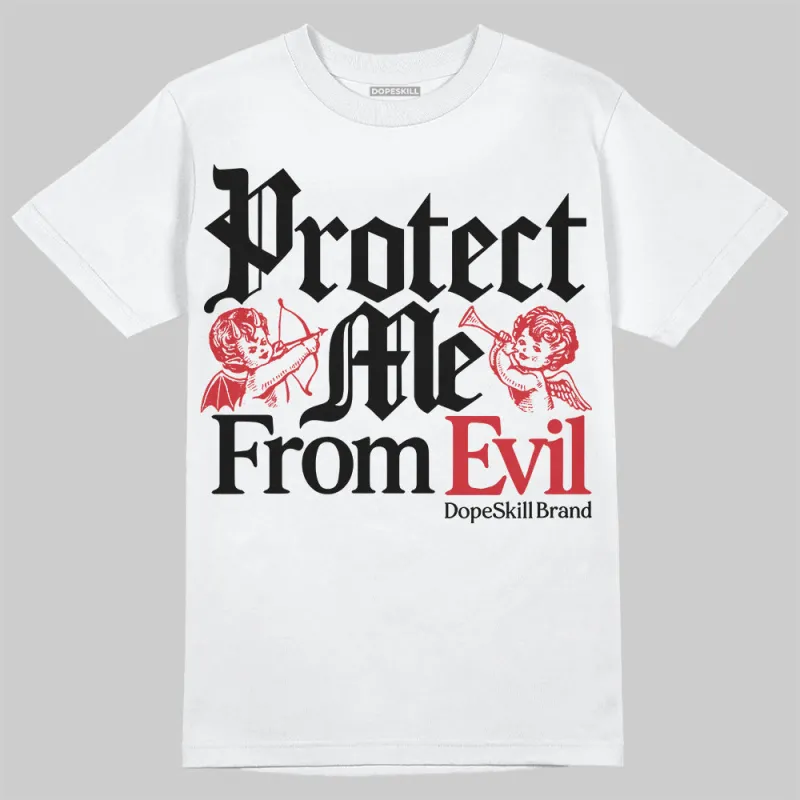 Bred 11s DopeSkill T-Shirt Protect Me From Evil Graphic sold by DopeSkill