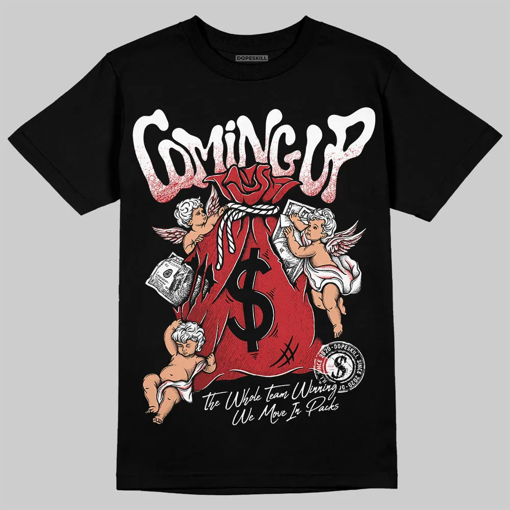 Bred 11s DopeSkill T-Shirt Money Bag Coming Up Graphic sold by DopeSkill product image thumbnail 2