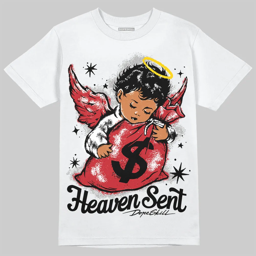 Bred 11s DopeSkill T-Shirt Heaven Sent Graphic sold by DopeSkill