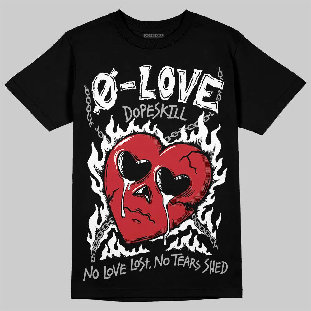 Bred 11s DopeSkill T-Shirt Crying Heart Graphic sold by DopeSkill product image thumbnail 2