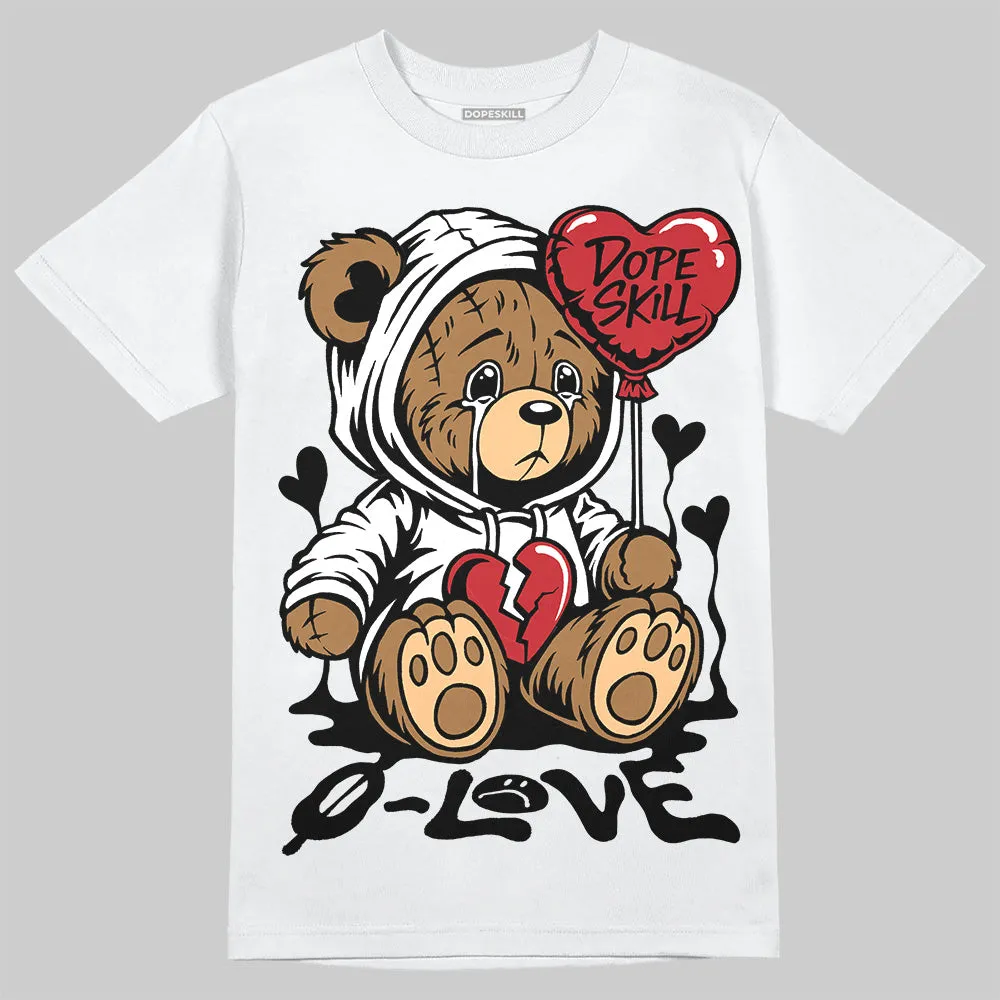 Bred 11s DopeSkill T-Shirt Broken Bear Graphic sold by DopeSkill