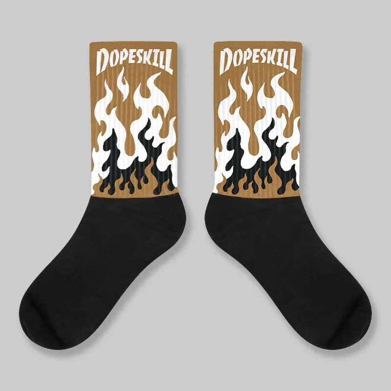 Rookie Of The Year 1s DopeSkill Sublimated Sock FIRE Graphic sold by DopeSkill