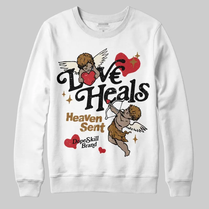 Rookie Of The Year 1s DopeSkill Sweatshirt New Love Heals Graphic sold by DopeSkill