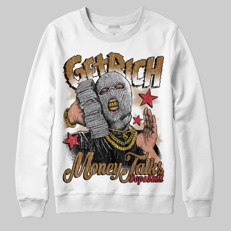 Rookie Of The Year 1s DopeSkill Sweatshirt Get Rich Graphic sold by DopeSkill