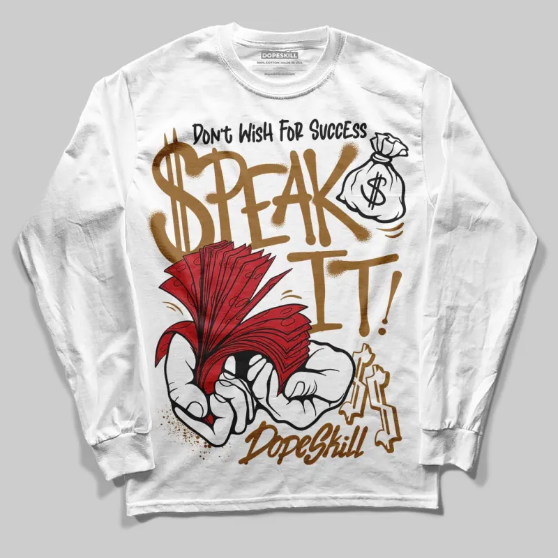Rookie Of The Year 1s DopeSkill Long Sleeve T-Shirt Speak It Graphic sold by DopeSkill