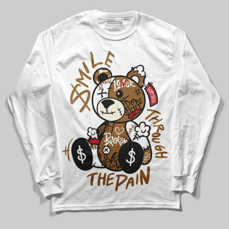 Rookie Of The Year 1s DopeSkill Long Sleeve T-Shirt Smile Through The Pain Graphic sold by DopeSkill