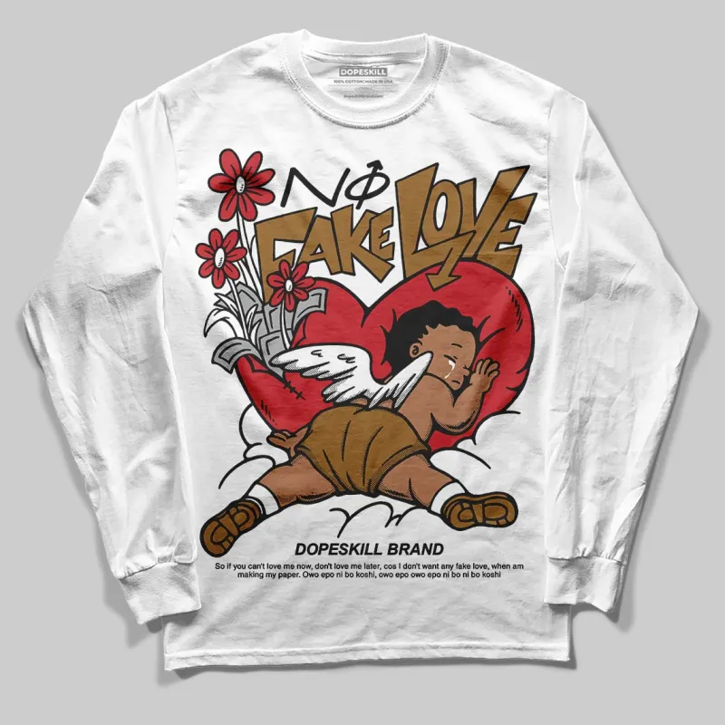 Rookie Of The Year 1s DopeSkill Long Sleeve T-Shirt No Fake Love Graphic sold by DopeSkill