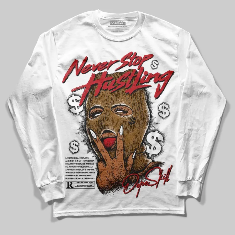 Rookie Of The Year 1s DopeSkill Long Sleeve T-Shirt Never Stop Hustling Graphic sold by DopeSkill
