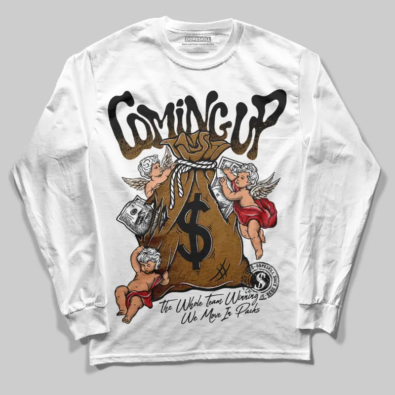 Rookie Of The Year 1s DopeSkill Long Sleeve T-Shirt Money Bag Coming Up Graphic sold by DopeSkill